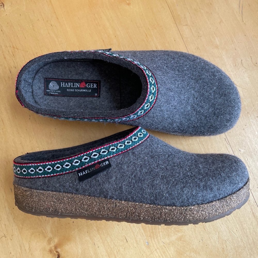 Haflinger GZ Classic Wool Clog